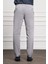 Erkek Gri Dynamic Fit Chino Pantolon 3