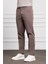Erkek Kahve Dynamic Fit Chino Pantolon 2