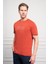 Erkek Tarçın Trend Bisiklet Yaka Pamuk Dinamik Fit T-Shirt 3