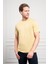 Erkek Yeşil Trend Dinamik Fit Bisiklet Yaka T-Shirt 3