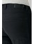 Erkek Siyah Mevsimlik Pamuk 5 Cep Slim Fit Jean Pantolon 5