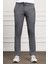 Erkek Gri Slim Fit Jogger Pantolon 1