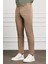 Erkek Vizon Slim Fit Chino Pantolon 2