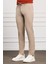 Erkek Bej Slim Fit Jogger Pantolon 2