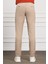 Erkek Bej Slim Fit Jogger Pantolon 3