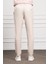 Erkek Bej Slim Fit Dar Kesim Ipli Jogger Pantolon 3