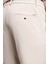 Erkek Bej Slim Fit Dar Kesim Ipli Jogger Pantolon 4