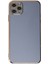 Iphone 11 Pro Max Kılıf Volet Silikon - Mavi Bstmy 2