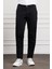 Erkek Siyah Dynamic Fit Chino Pantolon 1