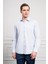 Erkek A. Mavi Basic Regular Fit Sert Yaka Cepli Gömlek 4