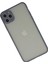 Iphone 12 Pro Max Kılıf Montreal Silikon Kapak - Gri Bstmy 3
