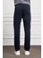 Erkek Lacivert Mevsimlik Pamuk 5 Cep Dynamic Fit Jean Pantolon 3