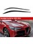 Alfa Romeo Giulia 2015-2024 Parlak Siyah Araba Farı Göz Kapağı Kaş Trimi (Yurt Dışından) 5