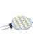 10 Adet Ayna Ön Işığı LED G4 12V Disk Şekilli 12V LED G4 Daire Düz Plaka Çift Iğne Yuvarlak Sıcak Beyaz Işık (Yurt Dışından) 3