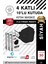 KF94 Kore Tipi, 4 Katlı, Siyah Maske, Tekli Paket, Uv Steril (3 Kutu/ 30 Adet) 1