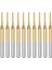 Pcb Makinesi Için 10 Adet Titanyum Kaplama Karbür, 1/8 Inç Şaft 1.3mm (Yurt Dışından) 1