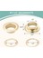 Grommet ve Rondela 500 Adet, 2 Kit, Deri Çantalar Için Banner (Altın, 1/2 Inç) (Yurt Dışından) 2
