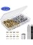 1 Set Metal Gözlü Bağlantı Montajı Çanta Deliği Kumaş Çapı 12MM (Yurt Dışından) 2
