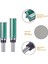 2'li Paket Dört Kenarlı Düz Bıçak 4 Dişli Yivli Sap 12 mm (Yurt Dışından) 5