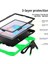 Samsung Galaxy T500 Tab A7 10.4 Kılıf Griffin Tablet Kapak - Yeşil Bstmy 5