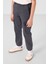 Gri Standart Fit Dokuma Hafif Esnek Chino Erkek Çocuk Pantolon - 11271 1