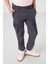 Gri Standart Fit Dokuma Hafif Esnek Chino Erkek Çocuk Pantolon - 11271 2