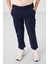 Lacivert Standart Fit Dokuma Hafif Esnek Chino Erkek Çocuk Pantolon - 11271 1