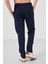 Lacivert Standart Fit Dokuma Hafif Esnek Chino Erkek Çocuk Pantolon - 11272 4