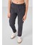 Gri Standart Fit Dokuma Hafif Esnek Chino Erkek Çocuk Pantolon - 11272 1