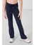 Indigo Esnek Standart Fit Basic Performans Ispanyol Paça Kız Çocuk Tayt - 75193 1