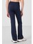 Indigo Esnek Standart Fit Basic Performans Ispanyol Paça Kız Çocuk Tayt - 75193 4