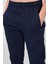 Lacivert Standart Fit Dokuma Hafif Esnek Chino Erkek Çocuk Pantolon - 11272 1
