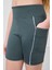 Orman Yeşili Esnek Standart Fit Basic Performans Kız Çocuk Tayt - 75189 3