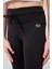 Siyah Esnek Standart Fit Basic Performans Ispanyol Paça Kız Çocuk Tayt - 75193 3