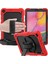 Samsung Galaxy T510 Tab A 10.1 Kılıf Pars Tablet Kapak - Kırmızı Bstmy 4