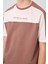 Tarçın Pamuklu Yumuşak Dokulu Oversize Fit Baskılı Erkek Çocuk T-Shirt - 11290 3