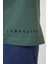 Açık Yeşil Pamuklu Yumuşak Dokulu Oversize Basic Erkek Çocuk T-Shirt - 11297 2