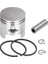 Çalılık Kesici Piston Halkası Pim Klipsi Yay Elektrikli Biçme Makinesi Piston Takımı (Yurt Dışından) 1