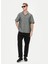 Slim Fit Düğmeli Yaka Siyah Erkek Gömlek K10K109521BEH 1