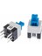 Tactile Push Button On - Off Anahtarlı Switch 7x7 mm 6 Bacaklı Kilitli 2
