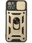 Iphone 11 Pro Max Kılıf Pars Lens Yüzüklü Silikon - Gold Bstmy 1