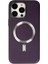 Iphone 13 Pro Kılıf Coco Deri Magneticsafe Silikon - Derin Mor Bstmy 1