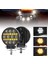Yuvarlak 4 Inç Araba LED Çalışma Işıkları Gündüz Farları Kamyon Atv Utv Suv Motosiklet Araba Römork Tekne (Yurt Dışından) 4