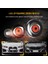LED Şeytan Gözler Araba Farları Dekorasyon Şeytan Gözü Işık LED Dinamik Araba Motosiklet Suv Far Gözü Işıkları Aksesuarları (Yurt Dışından) 4