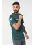Nacce Erkek Koyu Yeşil T-Shirt - 16TSR05 3