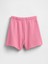 Erkek Bebek Pembe Gap Logo Fransız Havlu Kumaş Grafik Pull-On Şort 2