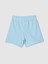 Erkek Bebek Mavi Gap Logo Fransız Havlu Kumaş Grafik Pull-On Şort 2
