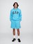 Erkek Mavi Relaxed Gap Logo Şort 1