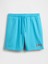 Erkek Mavi Relaxed Gap Logo Şort 2