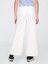 Kız Çocuk Beyaz High Rise Stride Wide-Leg Bilek Jean Pantolon 3